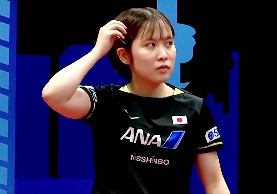 平野美宇哭了