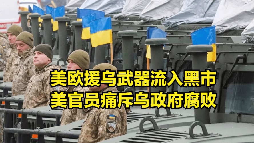 援乌武器大量流黑市