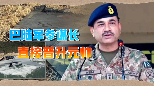 "巴陆军参谋长晋升元帅 印度国内气炸"：南亚军事格局突变，印度为何如此愤怒？